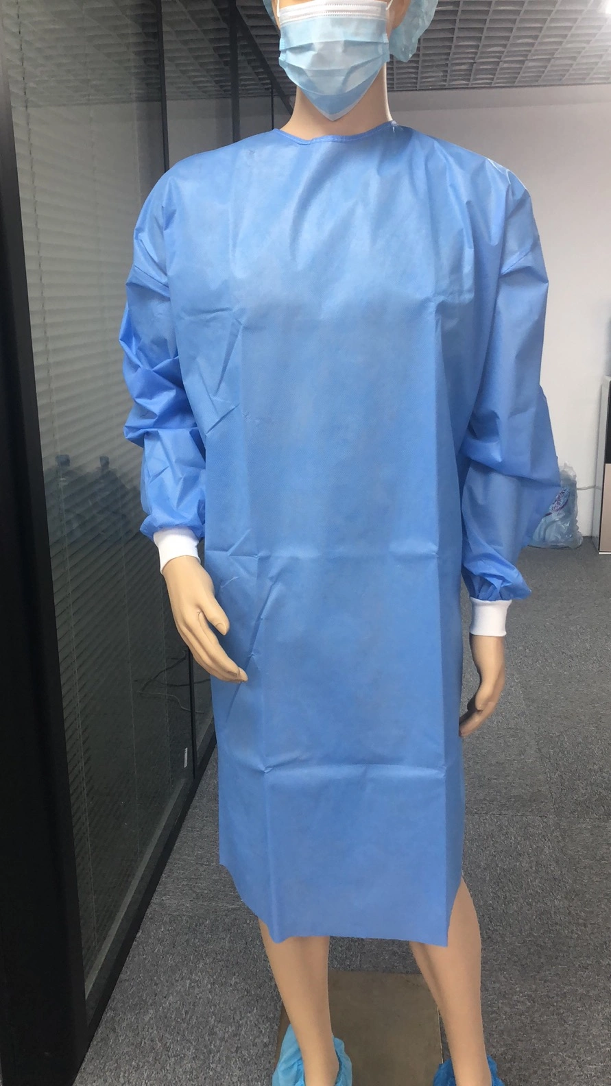 Doctor′s Sterile or Non-Steriel Surgical Gown Isolement Blouse Chirurgicale Disposable Patient Medical Isolation